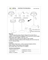 RELAX * SOBREMESA LED CORTEN - RECARGABLE